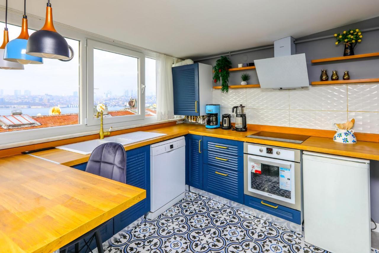 Vibrant Flat 500 M To Uskudar Ferry Station Lejlighed Istanbul Eksteriør billede